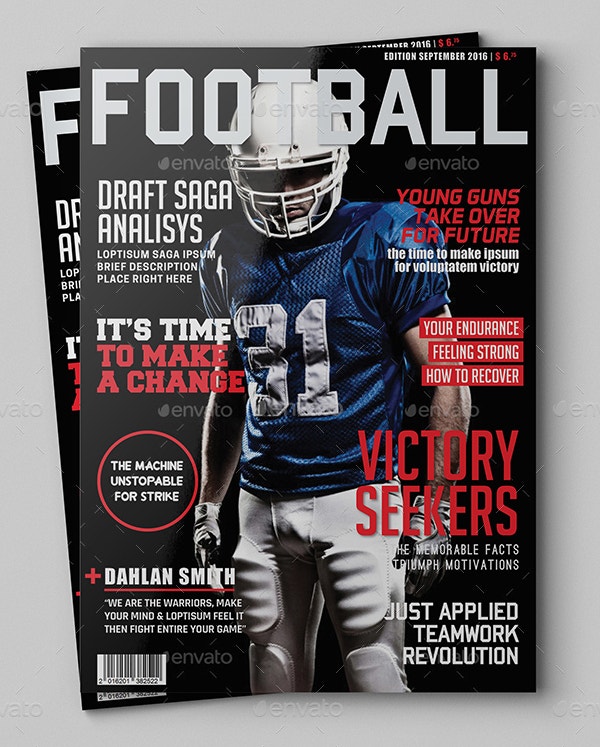 Download Free Sports Illustrated Cover Template free